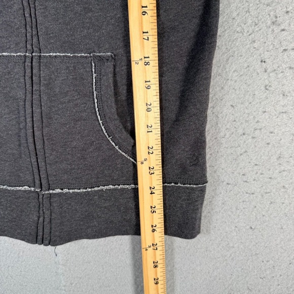 Aerie Hoodie Sweatshirt Women Small Gray Fleece Heavyweight Comfort Classic City - Picture 6 of 10